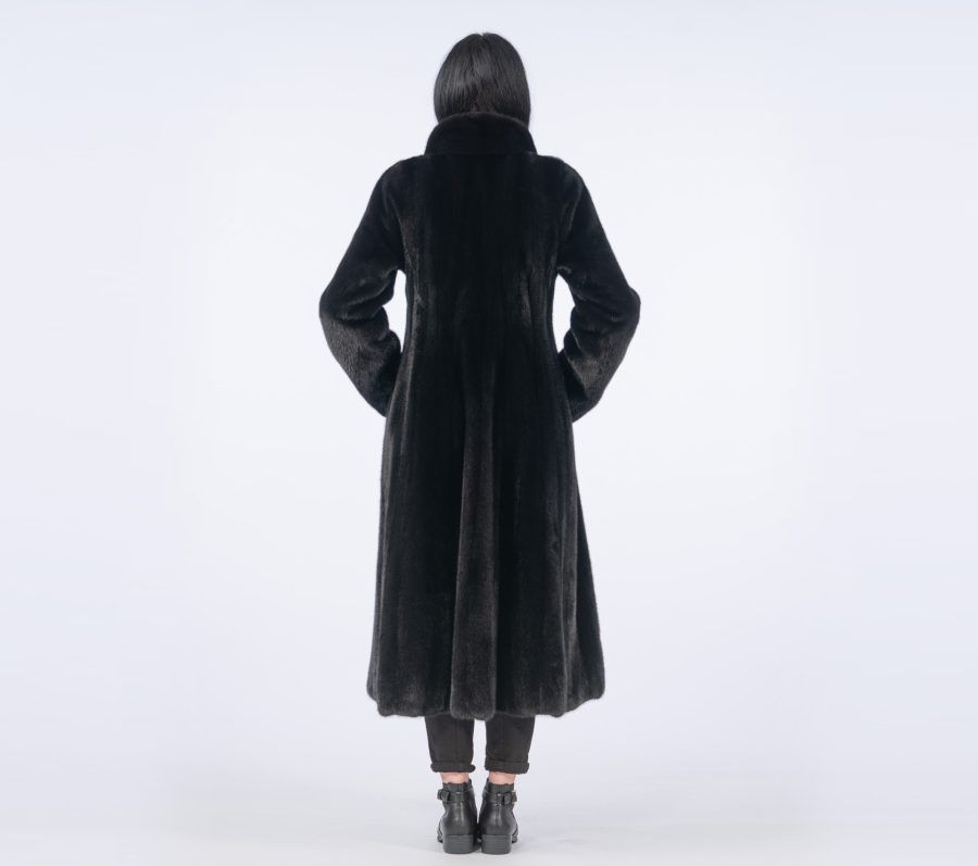 A- Line Mink Fur Coat