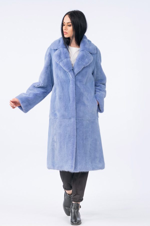 Bluebonnet Mink Fur Coat