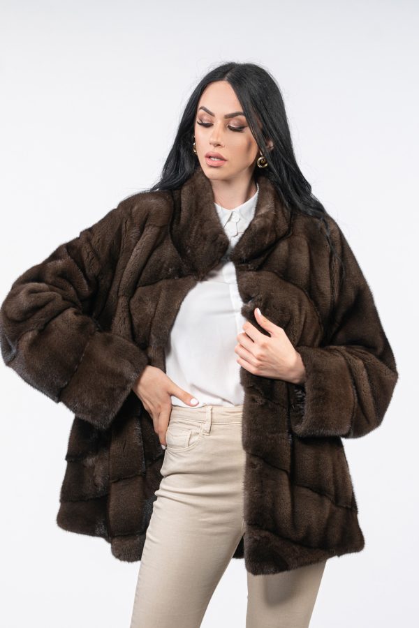 Star Light Female Mink Fur Jacket