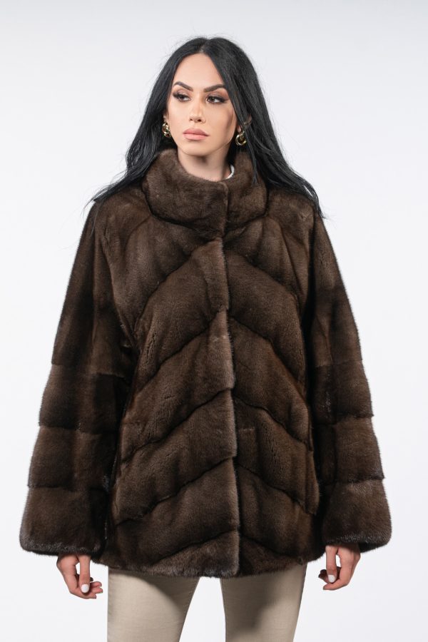 Star Light Female Mink Fur Jacket