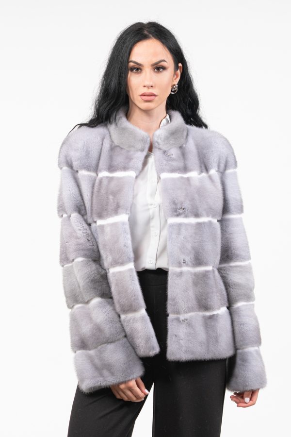 Ice Oversized Mink Fur Coat - 100% Real Fur - Haute Acorn