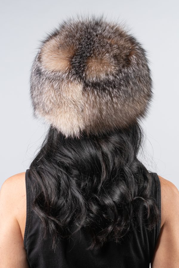 Crystal Fox Fur Hat