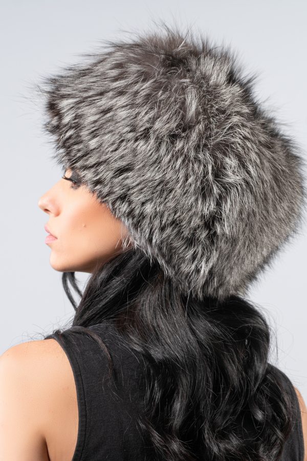 Silver Fox Fur Hat