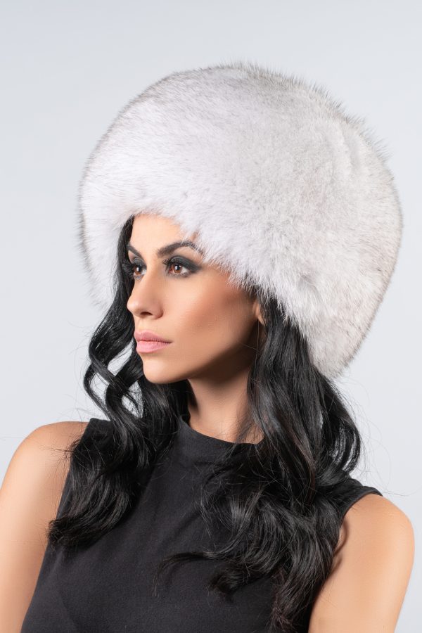 White Fox Fur Hat