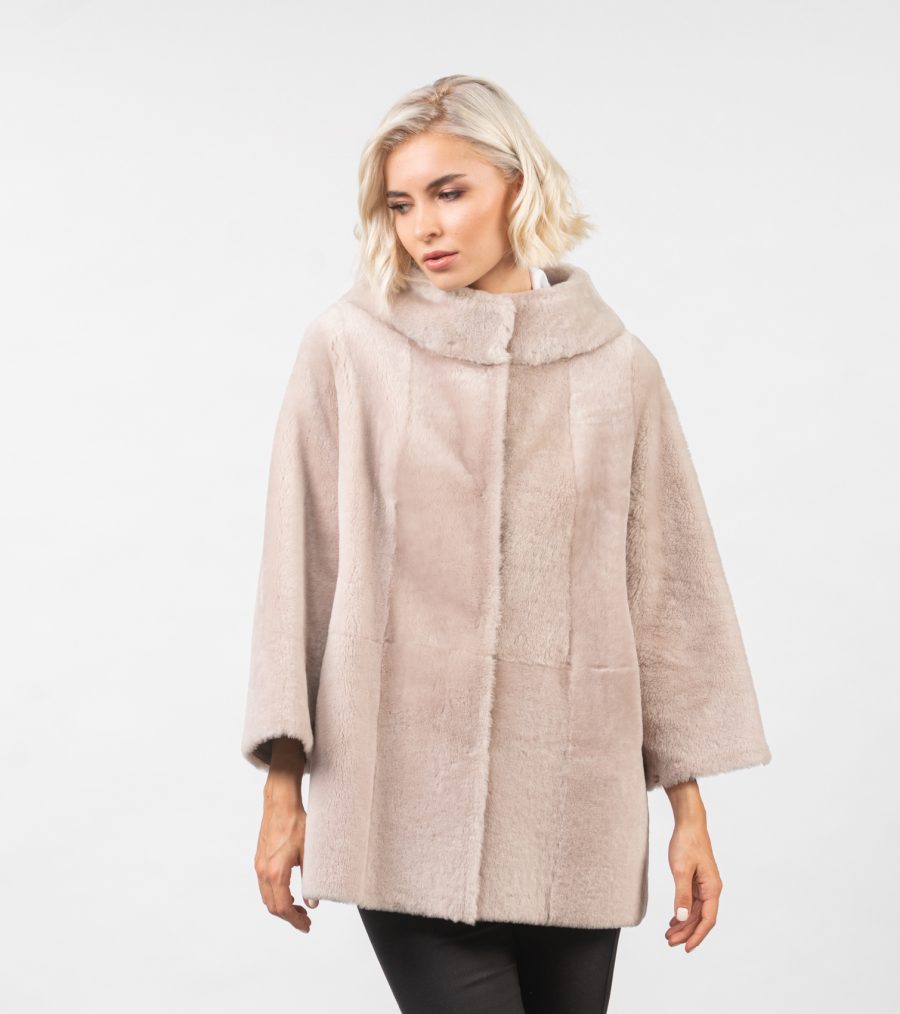 Napa Shearling Jacket - 100% Real Fur - Haute Acorn