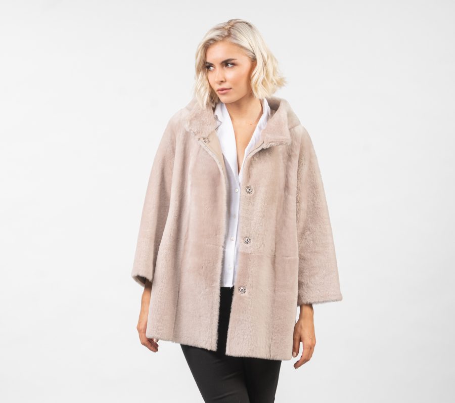 Napa Shearling Jacket - 100% Real Fur - Haute Acorn