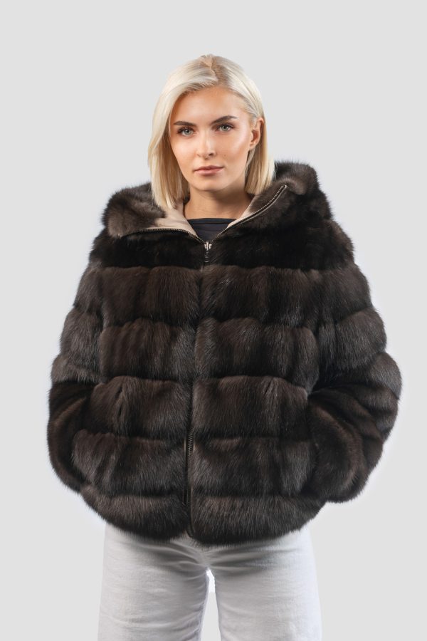 Reversible Sable Fur Jacket