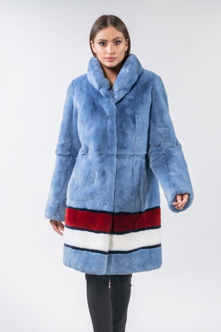 Rabbit fur coat price clearance