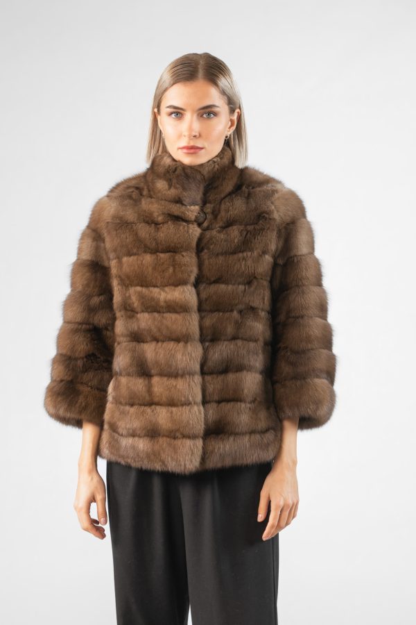 Real Sable Fur Jacket