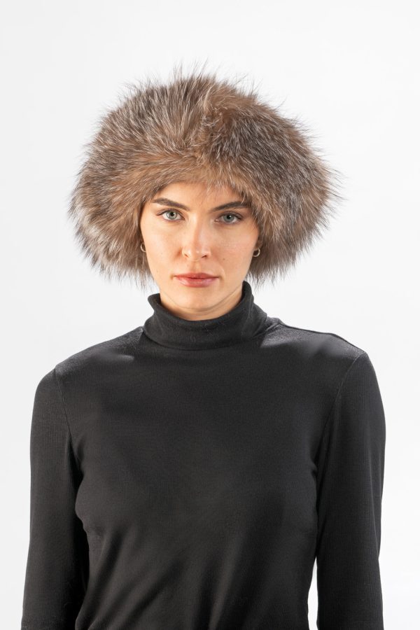 Crystal Fox Fur Headband