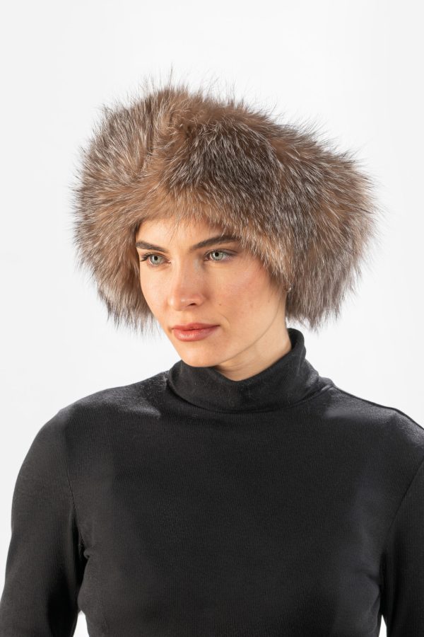 Crystal Fox Fur Headband