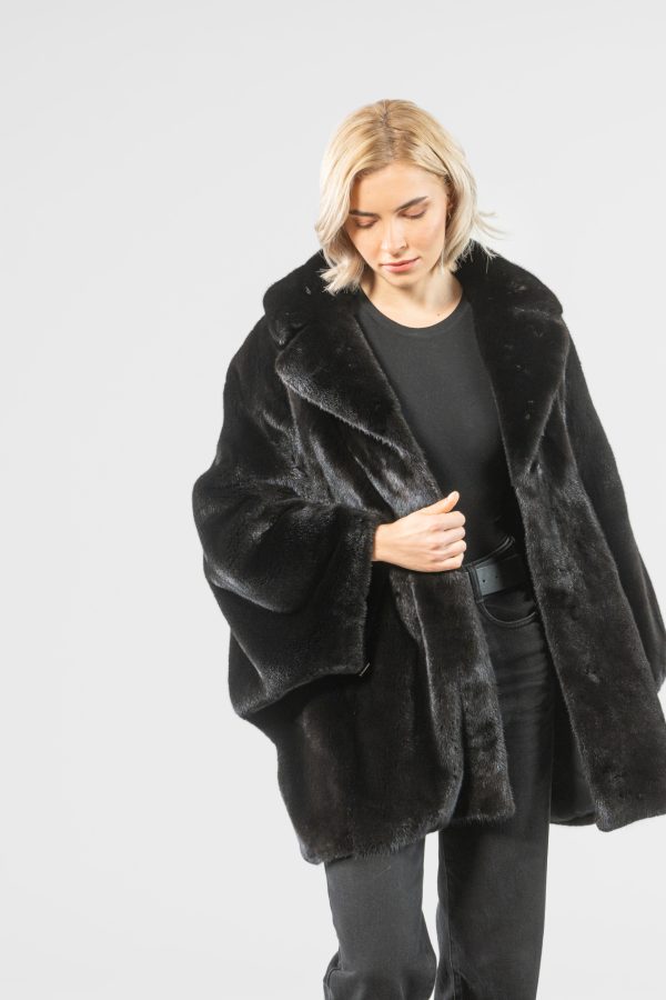 Palomino Cross Mink Fur Jacket