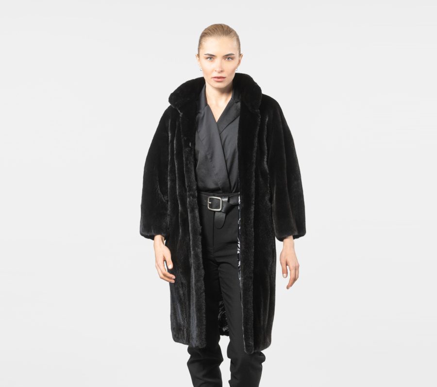 Blackglama Full Pelts Mink Fur Coat