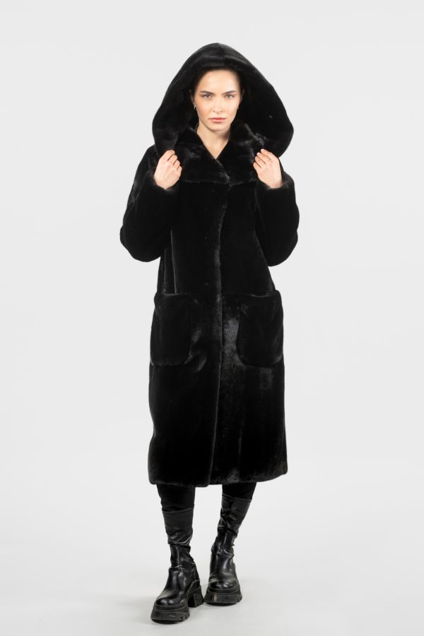 Full Length Blackglama Mink Fur Coat