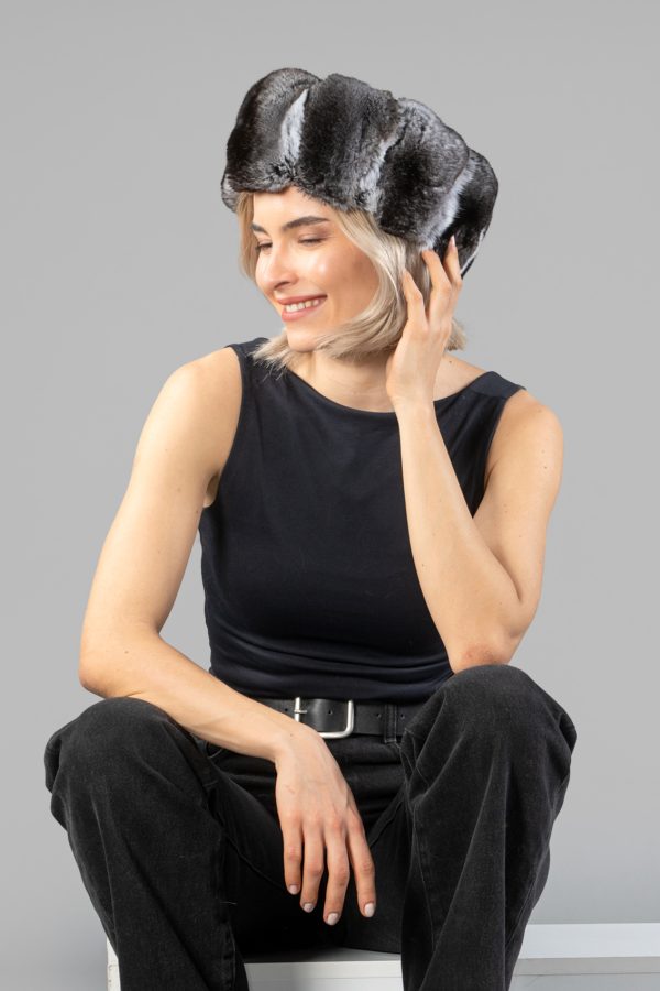 Chinchilla Fur Hat