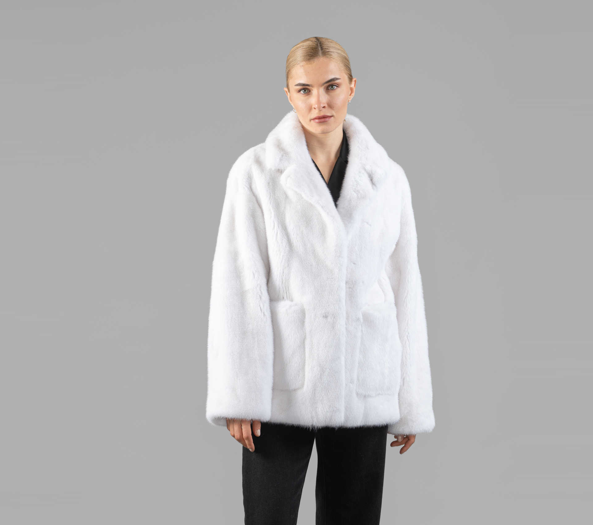 【13MONTH】Smudge Fur Jacket (IVORY) MUSINSA | 13MONTH Smudge Fur Jacket (IVORY)