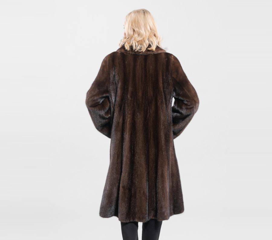 Oversized Demi Buff Mink Fur Jacket