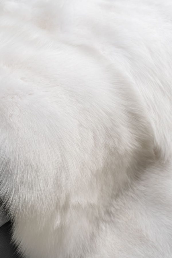 White Shadow Blue Frost Fox Blanket