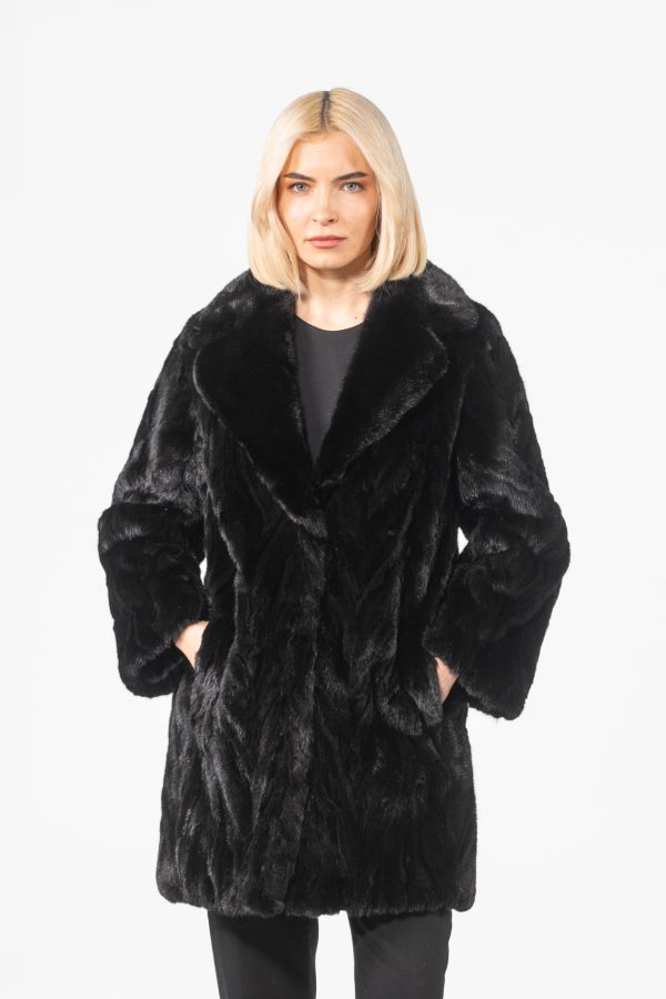 Blackglama Reversible Pieced Mink Fur Jacket