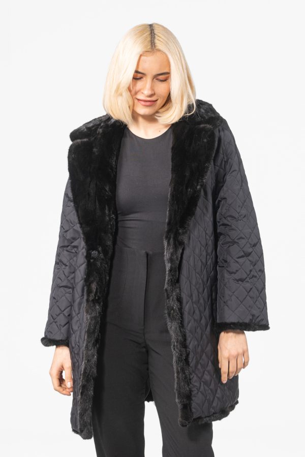 Blackglama Reversible Pieced Mink Fur Jacket
