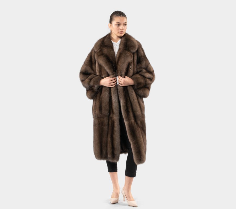 Full Length Sable Fur Coat