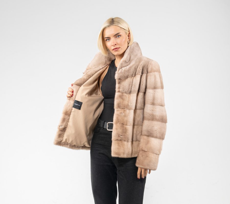 Palomino Female Mink Fur Jacket