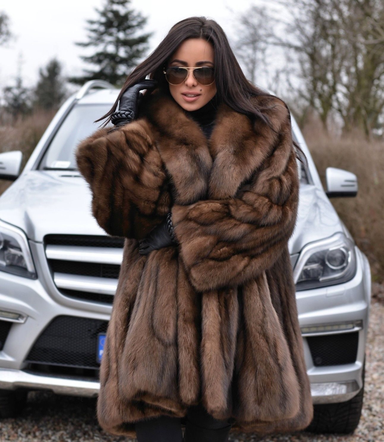 mink coat