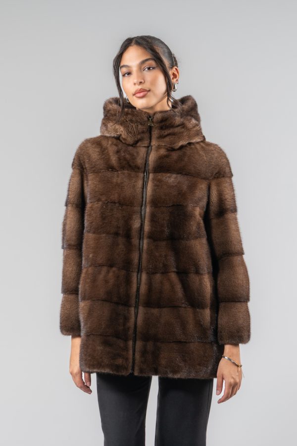 BARNEYS NEWYORK 毛皮コート fur coat ショート MIX New Fur Clothing and Accessories. Worldwide Shipping.