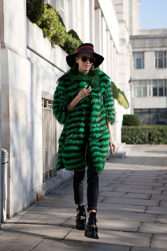 green-feather-fur-coat-lena-perminova-london