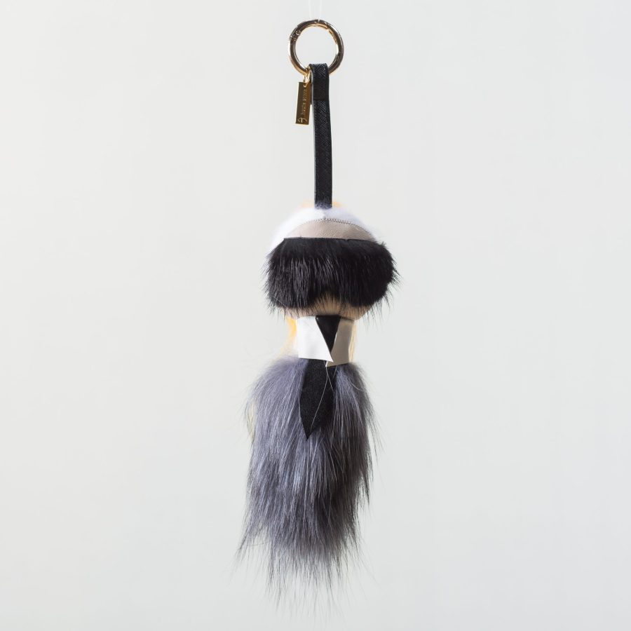 The Notorious Karlos Fur Keychain - Haute Acorn