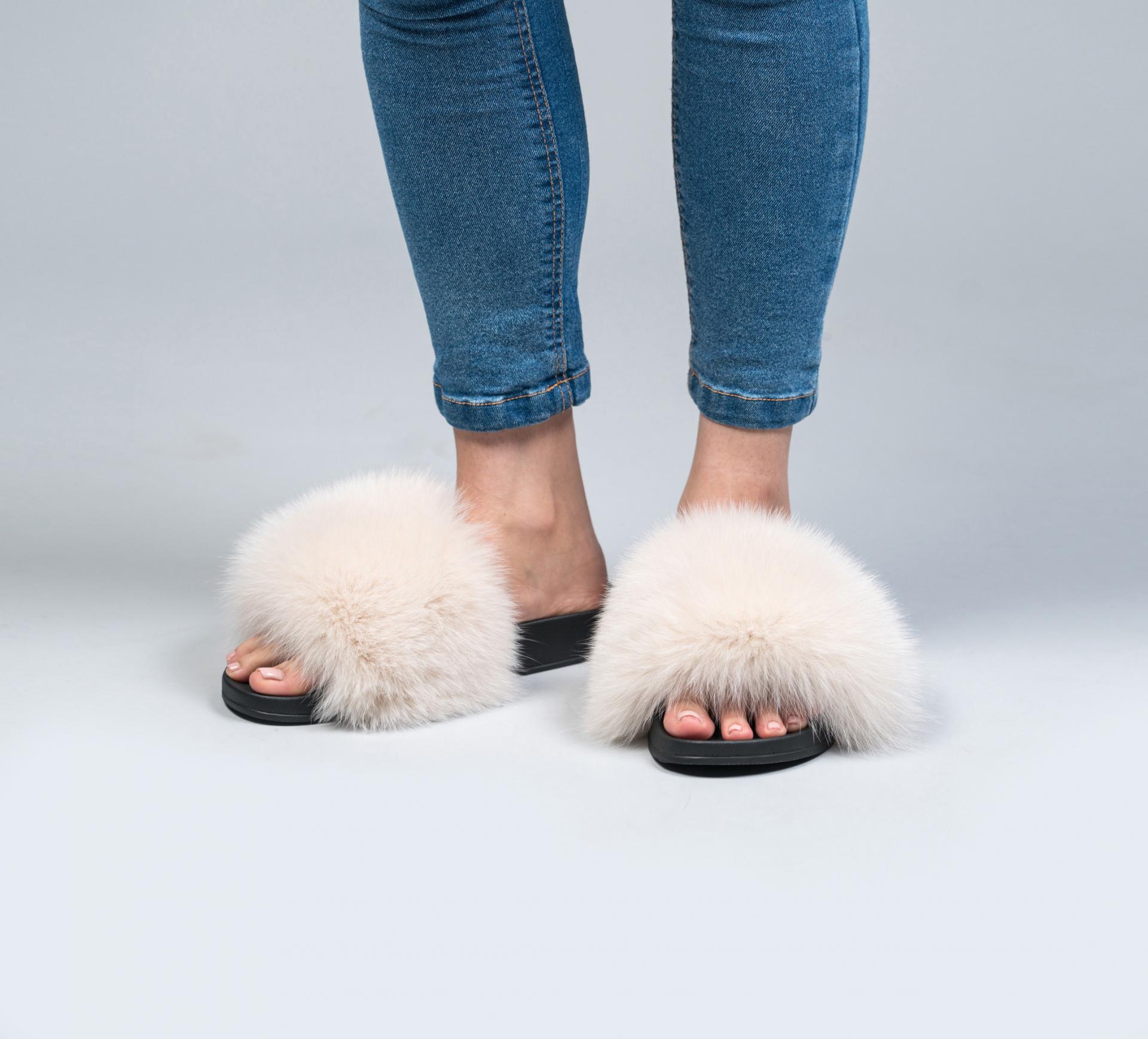 slides with fur on top