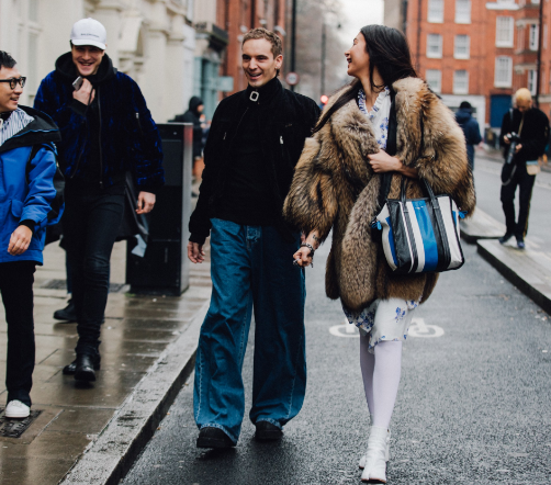 Fur coat in LONDON
