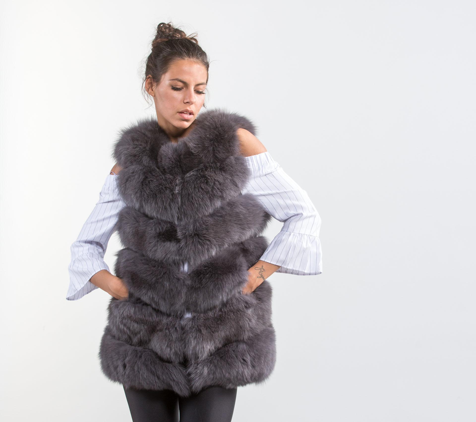 High Quality Fox Fur Coats - Made of 100% Real Fur.