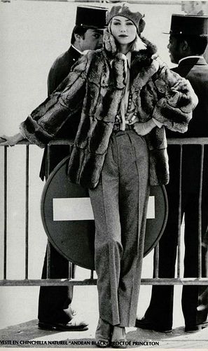 Chinchilla coat 1970s