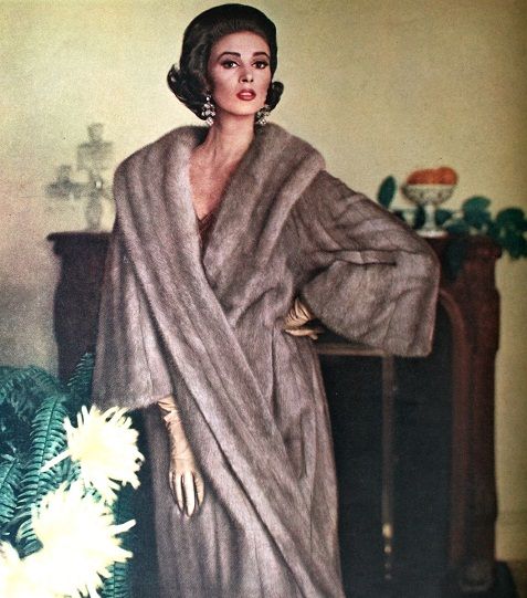 Wilhelmina Cooper for Vogue August 1963