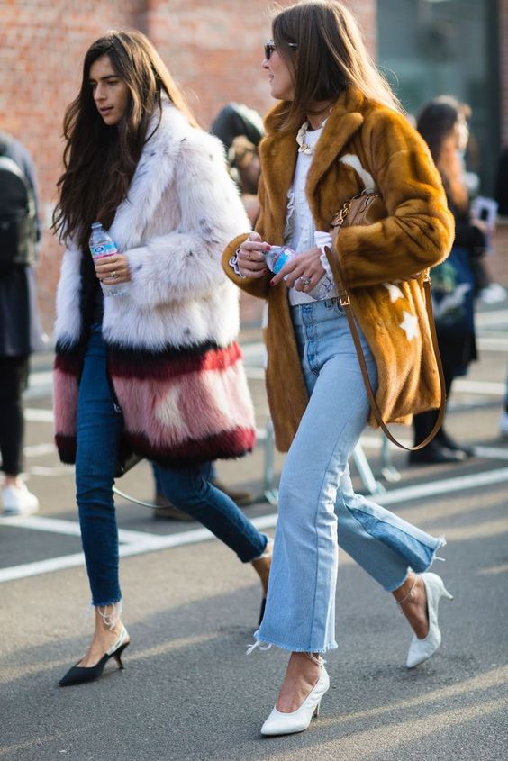 How To Wear A Mink Coat 20 Killing, How To Wear A Long Fur Coat With Jeans