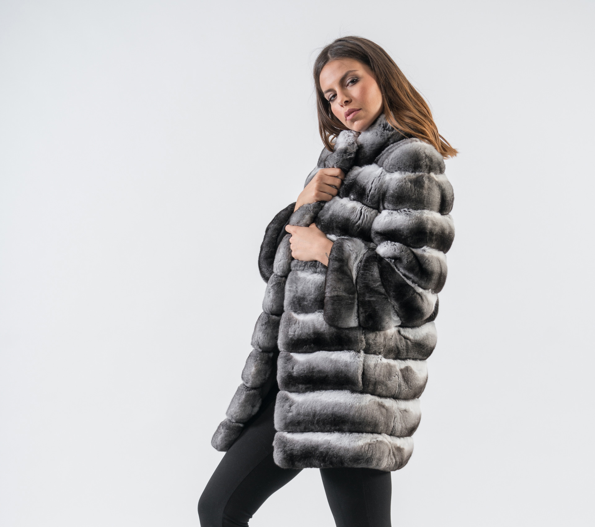 Chinchilla Fur Coats - High Quality Real Fur - Haute Acorn