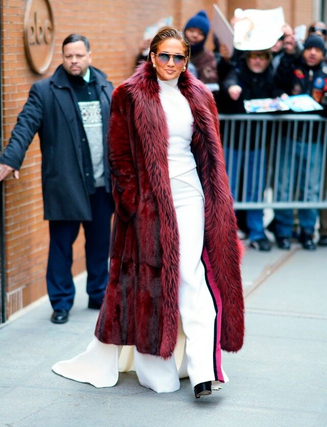 Jlo fur appearance